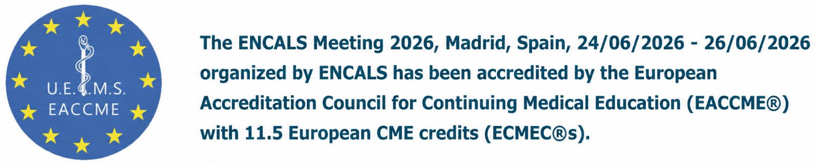 ENCALS CME Accreditation